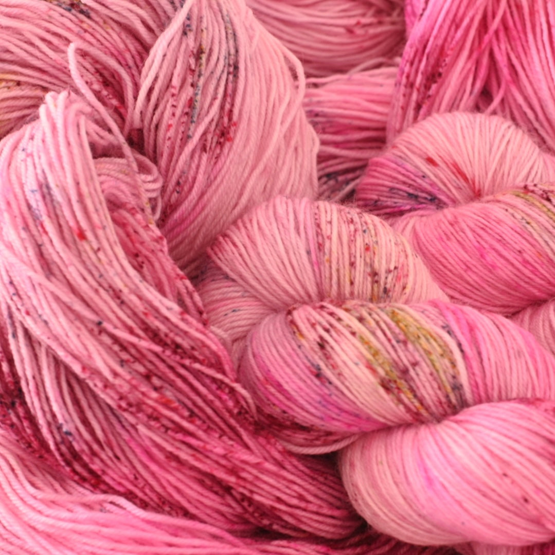 Hand-dyed yarn No.5 sock yarn "Nachtviolen"