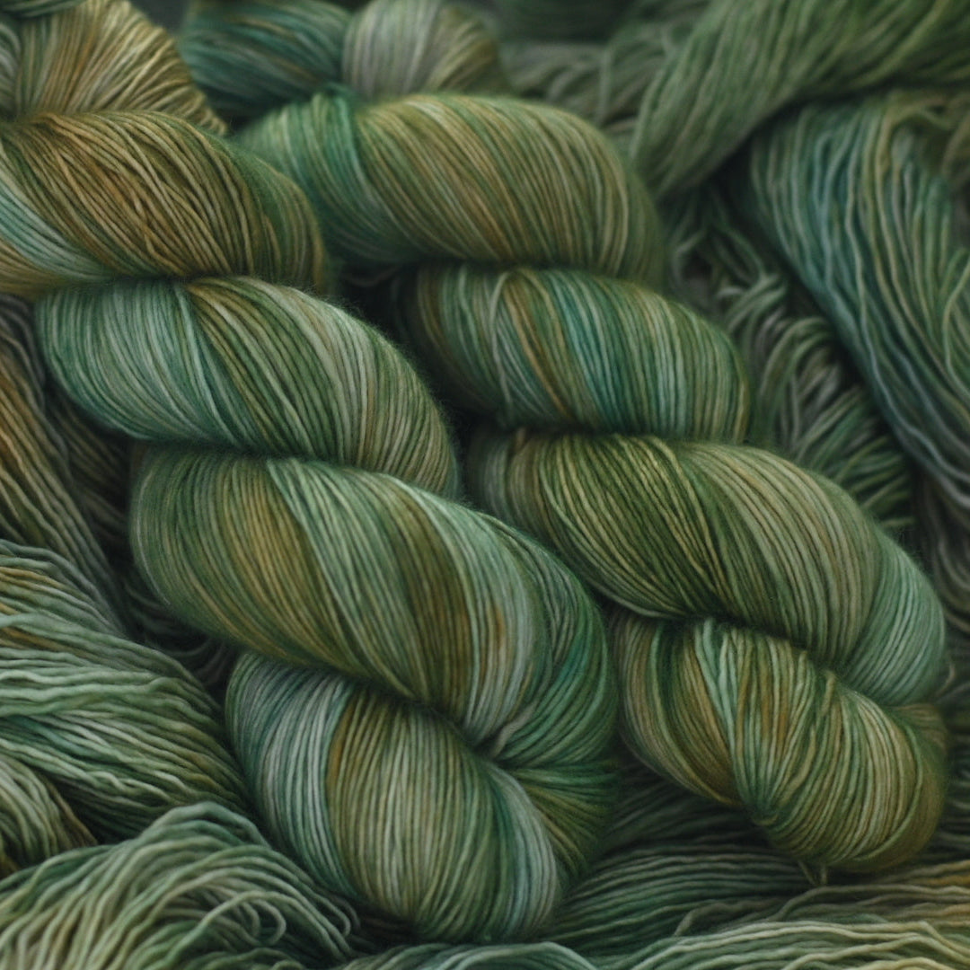 手染め糸 No.419 メリノ1-ply「Queramus Cum Pastoribus」