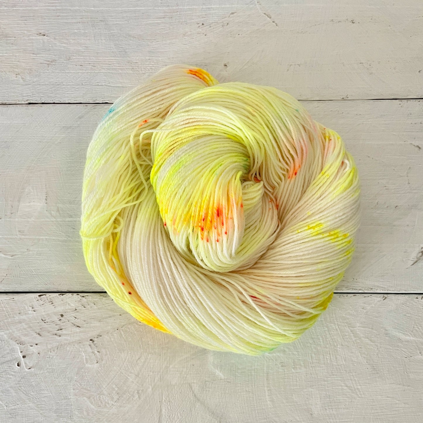 手染め糸 No.390 ソックヤーン「Daffodils」