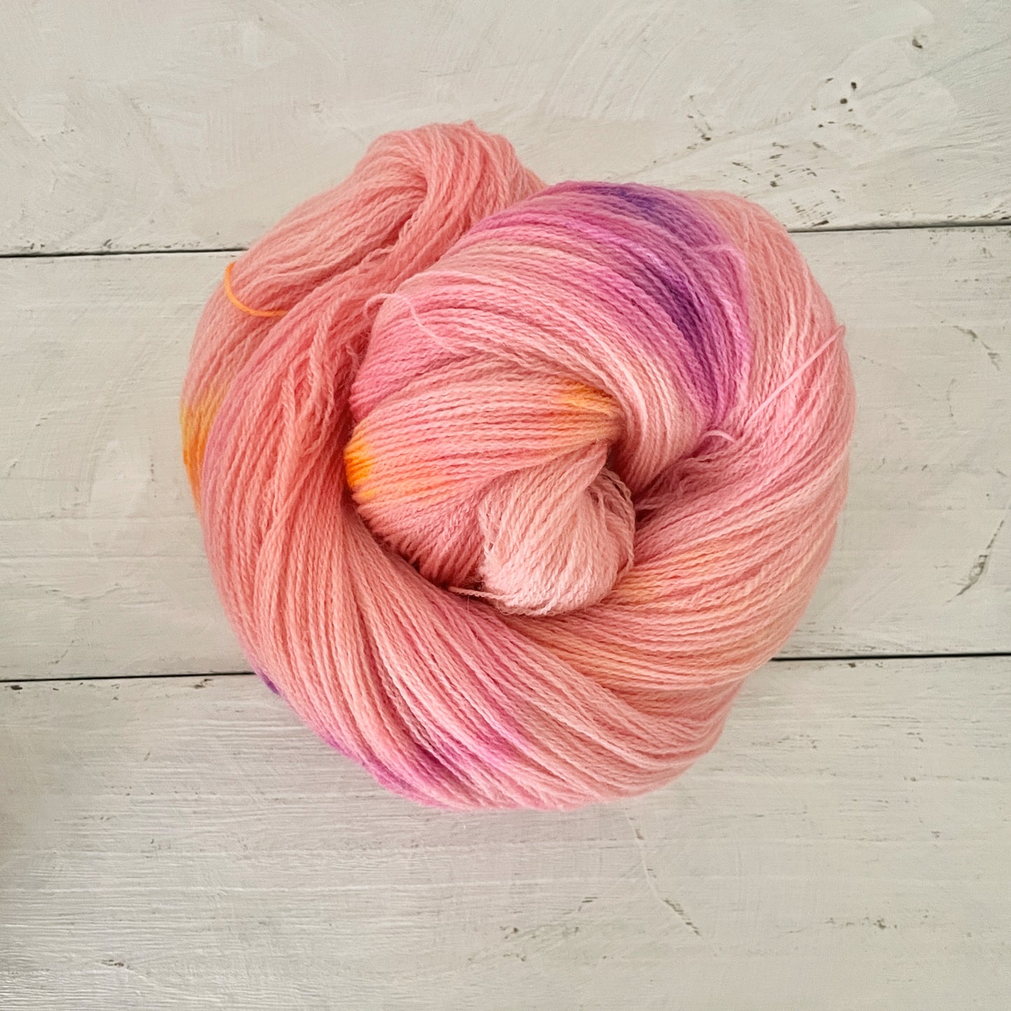 手染め糸 No.196 BFLレース「Le jardin féerique」