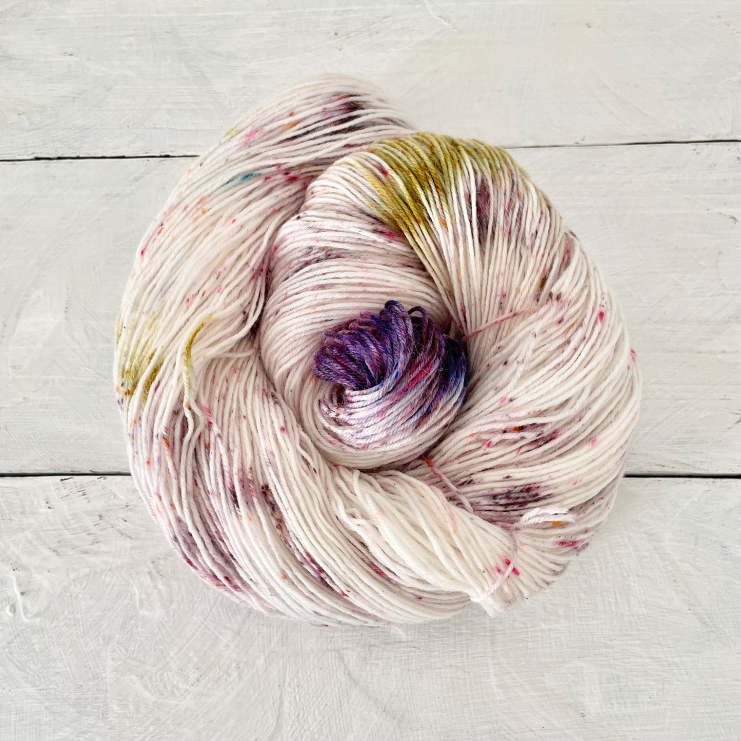 手染め糸 No.281 ソックヤーン「 L'âme des fleurs 」