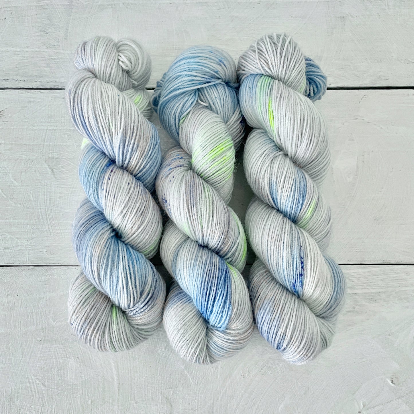 Hand-dyed yarn No.138 sock yarn "Pamina"