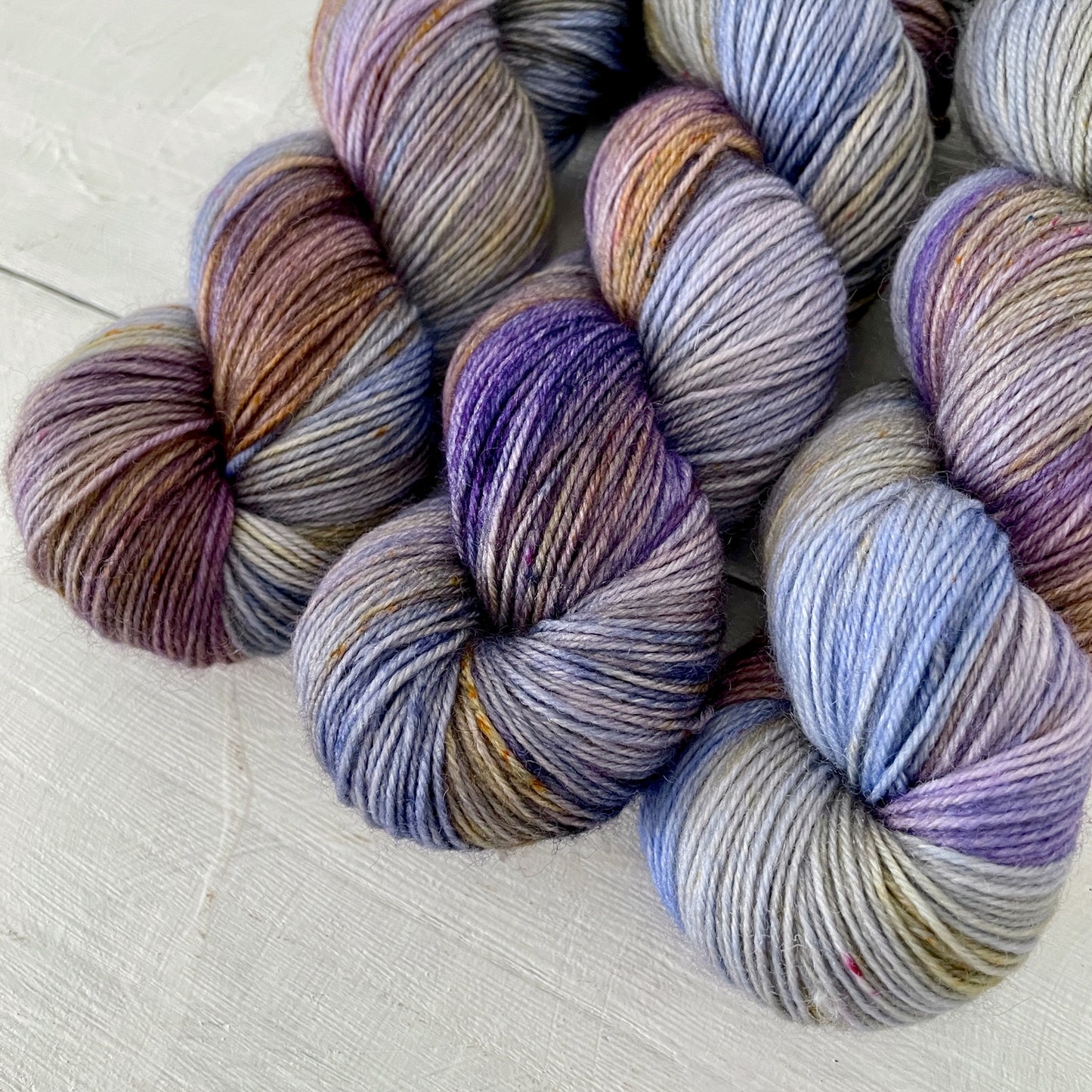 Hand-dyed yarn No.138 sock yarn "Pamina"