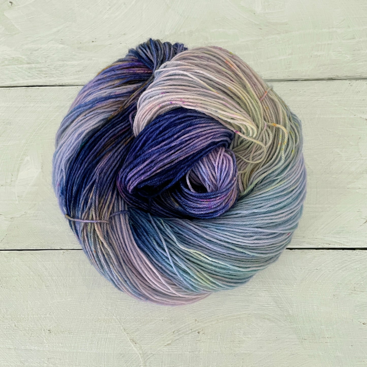Hand-dyed yarn No.138 sock yarn "Pamina"