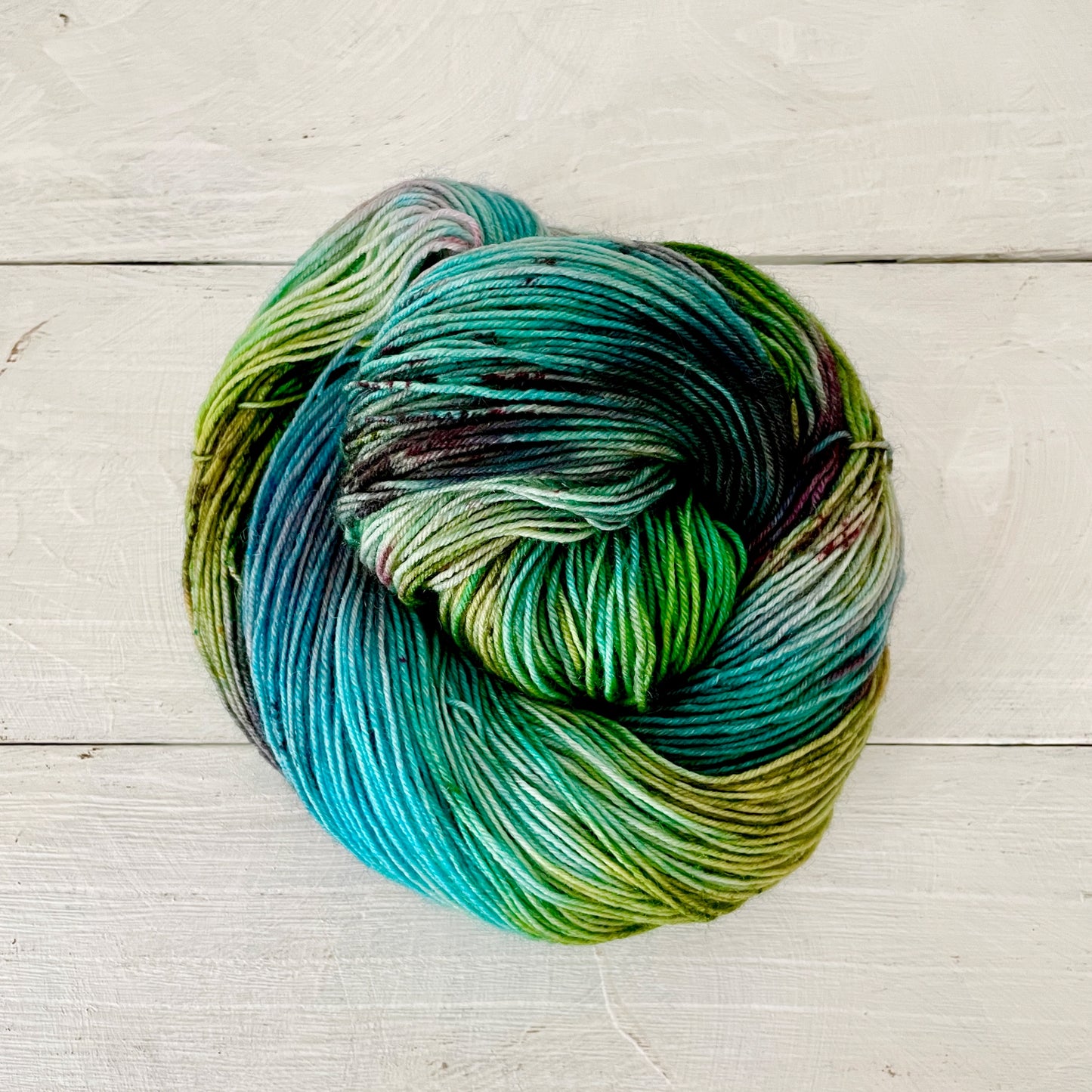 Hand-dyed yarn No.138 sock yarn "Pamina"