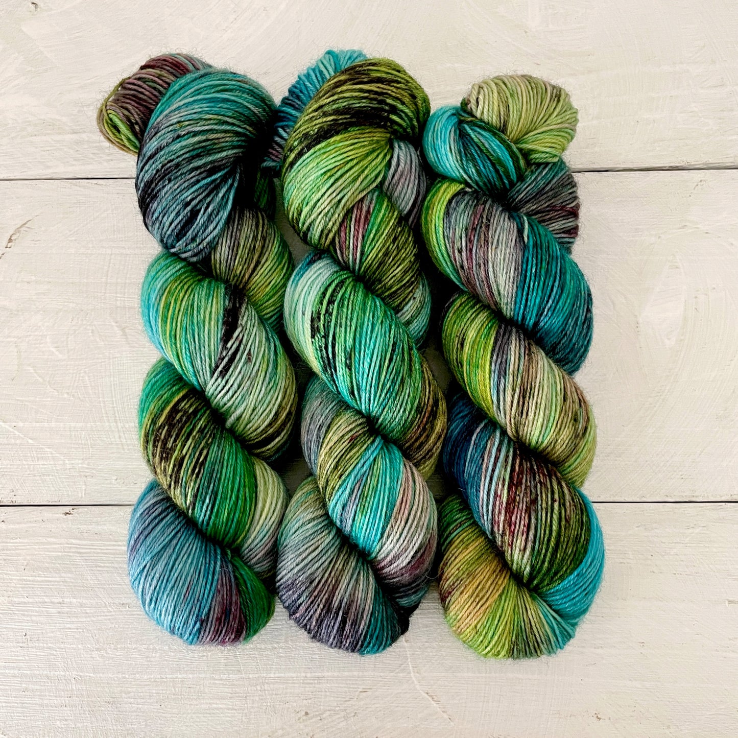Hand-dyed yarn No.138 sock yarn "Pamina"