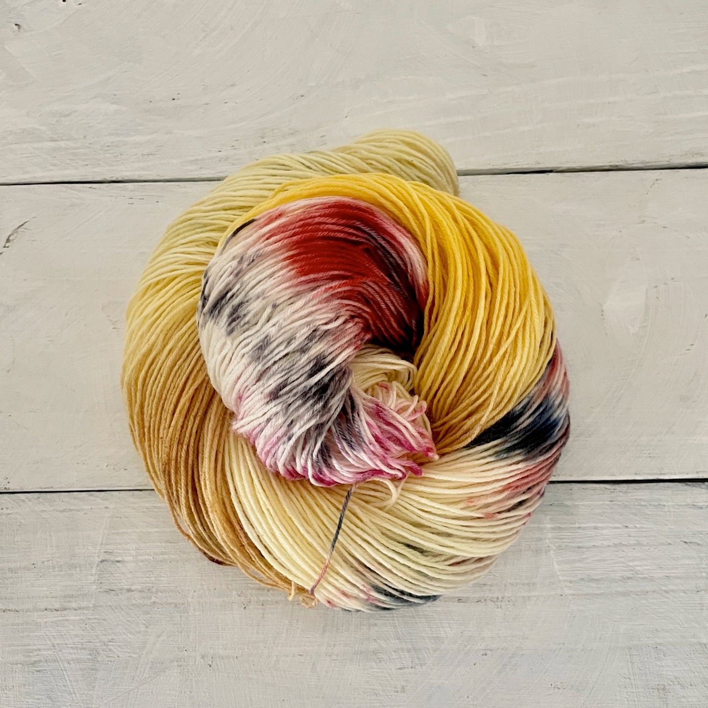 Hand-dyed yarn No.8 sock yarn "Der König in Thule"