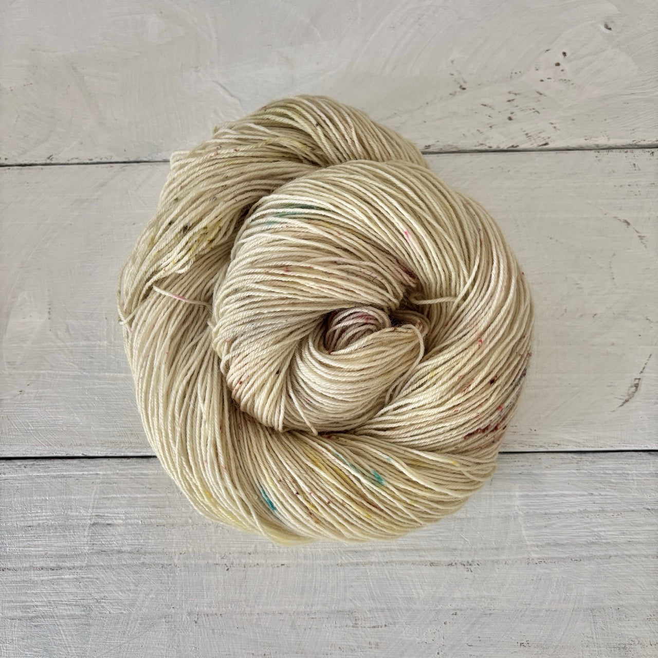 Hand-dyed yarn No.203 sock yarn "Fossiles"