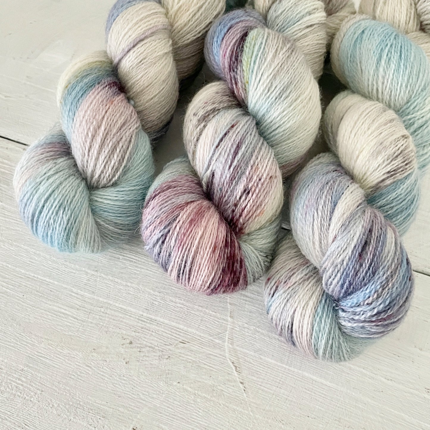 手染め糸 No.178 BFLレース「La vallée des cloches」