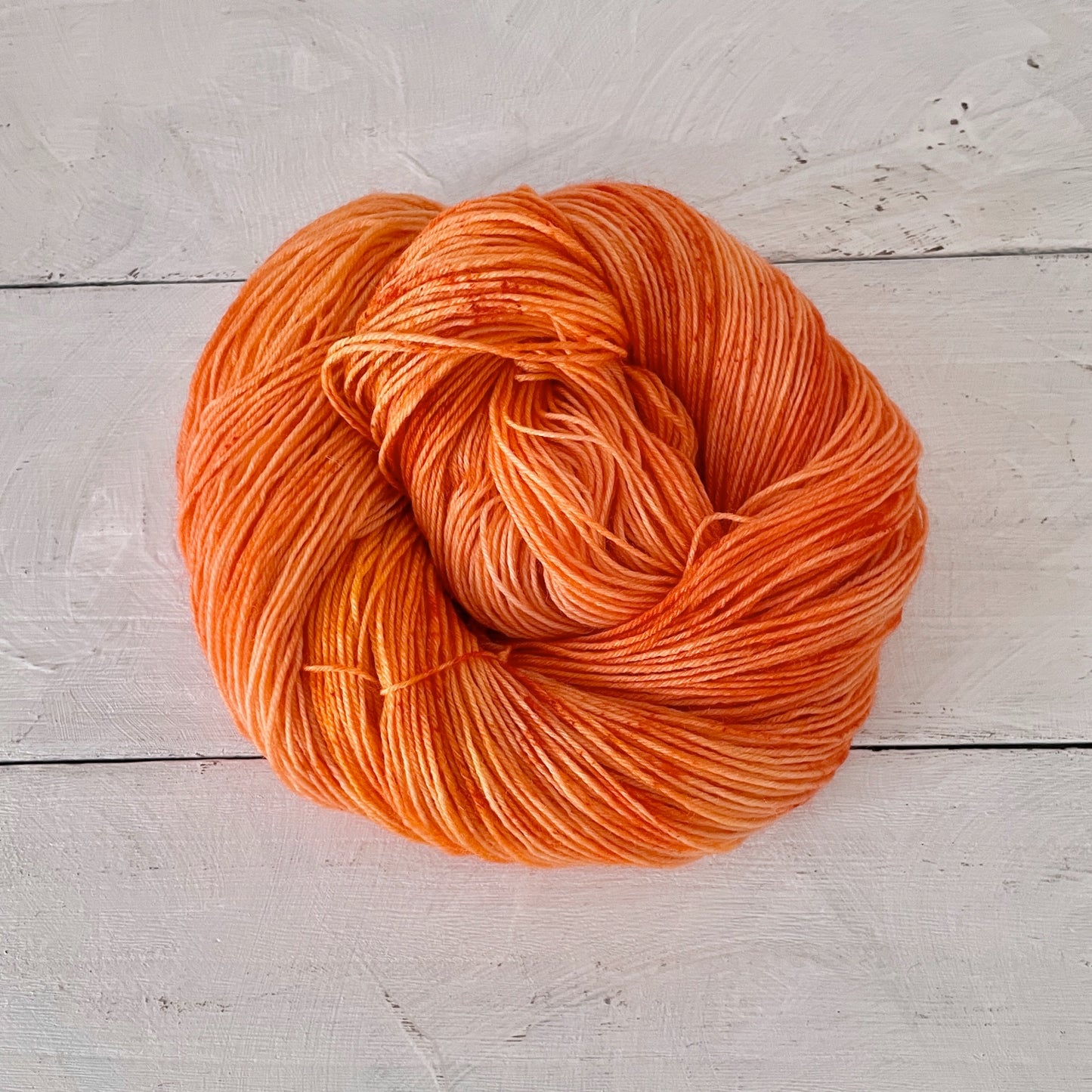 Hand Dyed Yarn No.216 Sock Yarn "Mars, The Bringer of War"