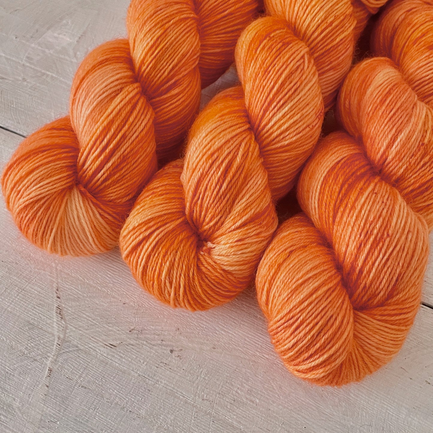 Hand Dyed Yarn No.216 Sock Yarn "Mars, The Bringer of War"