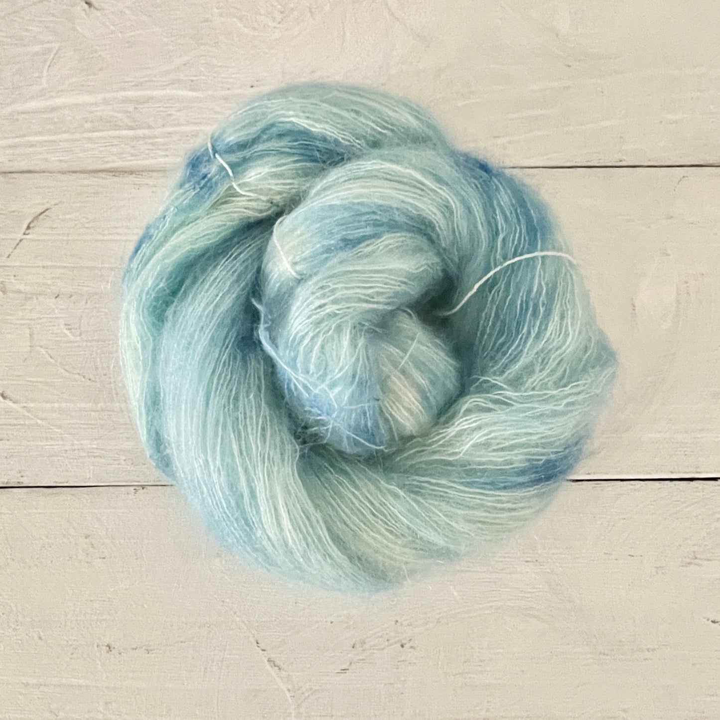 手染め糸 No.372 キッドモヘア&シルク「Méditation」
