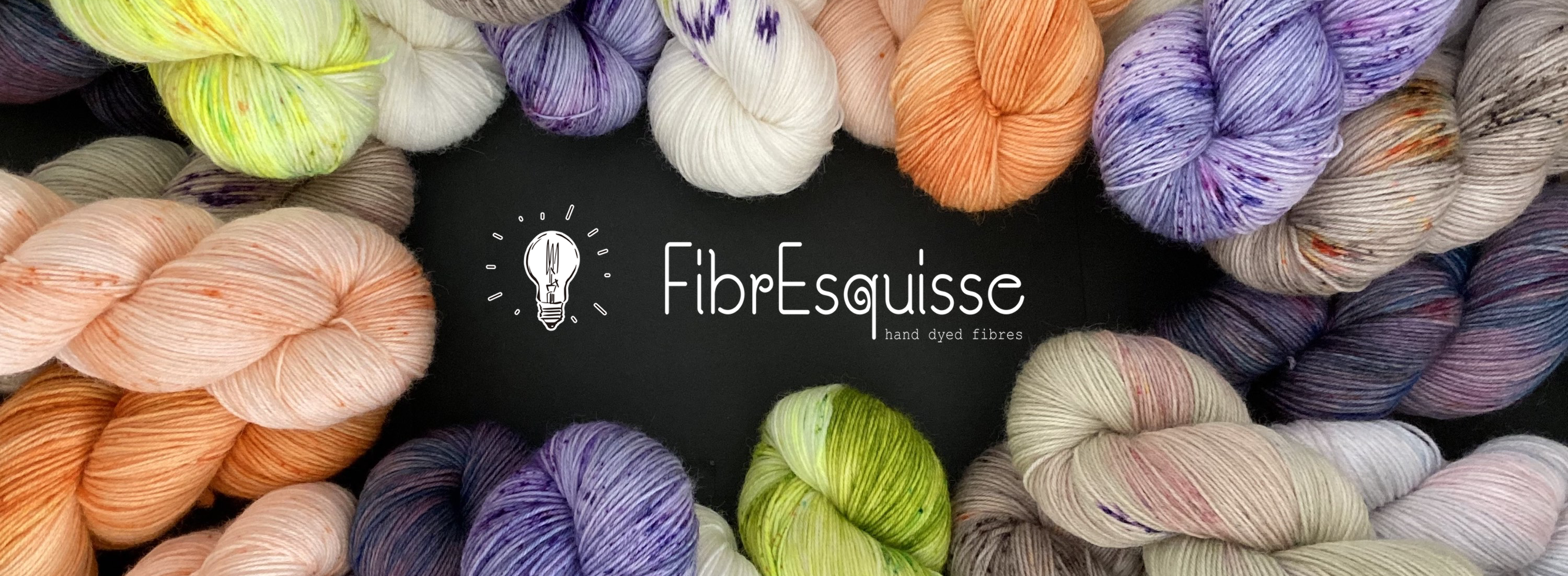 Hand dyed yarn 北の手染め毛糸：FibrEsquisse（ファイバーエスキス）