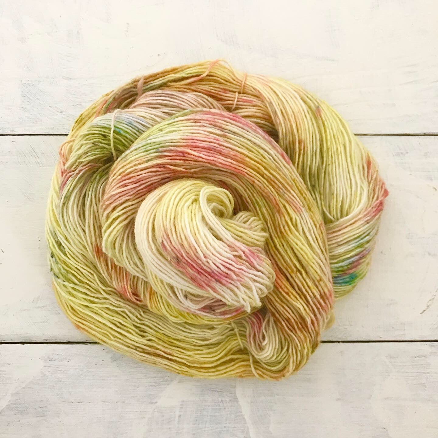 手染め糸 No.64 100% メリノ 1-ply 「Freias Äpfel」