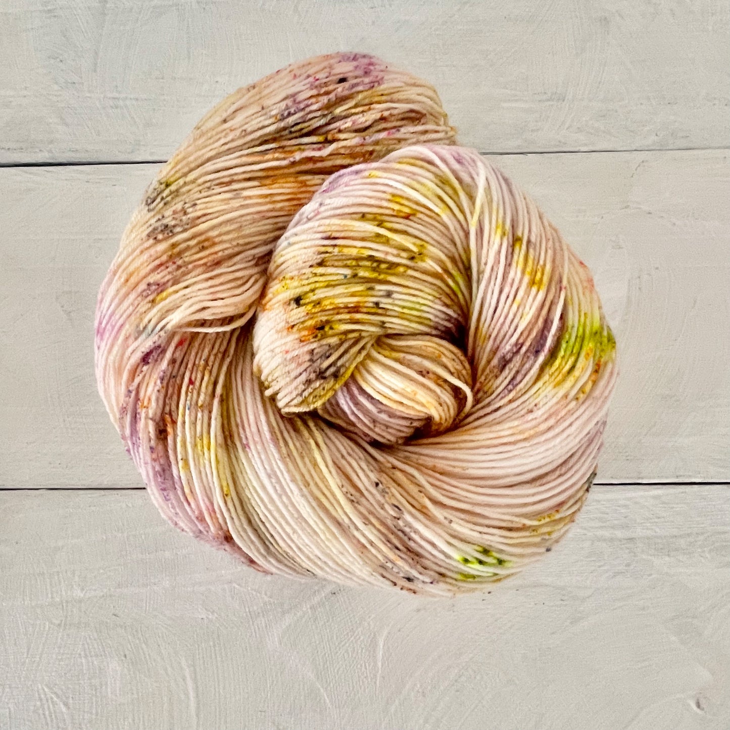 Hand-dyed yarn No.5 sock yarn "Nachtviolen"