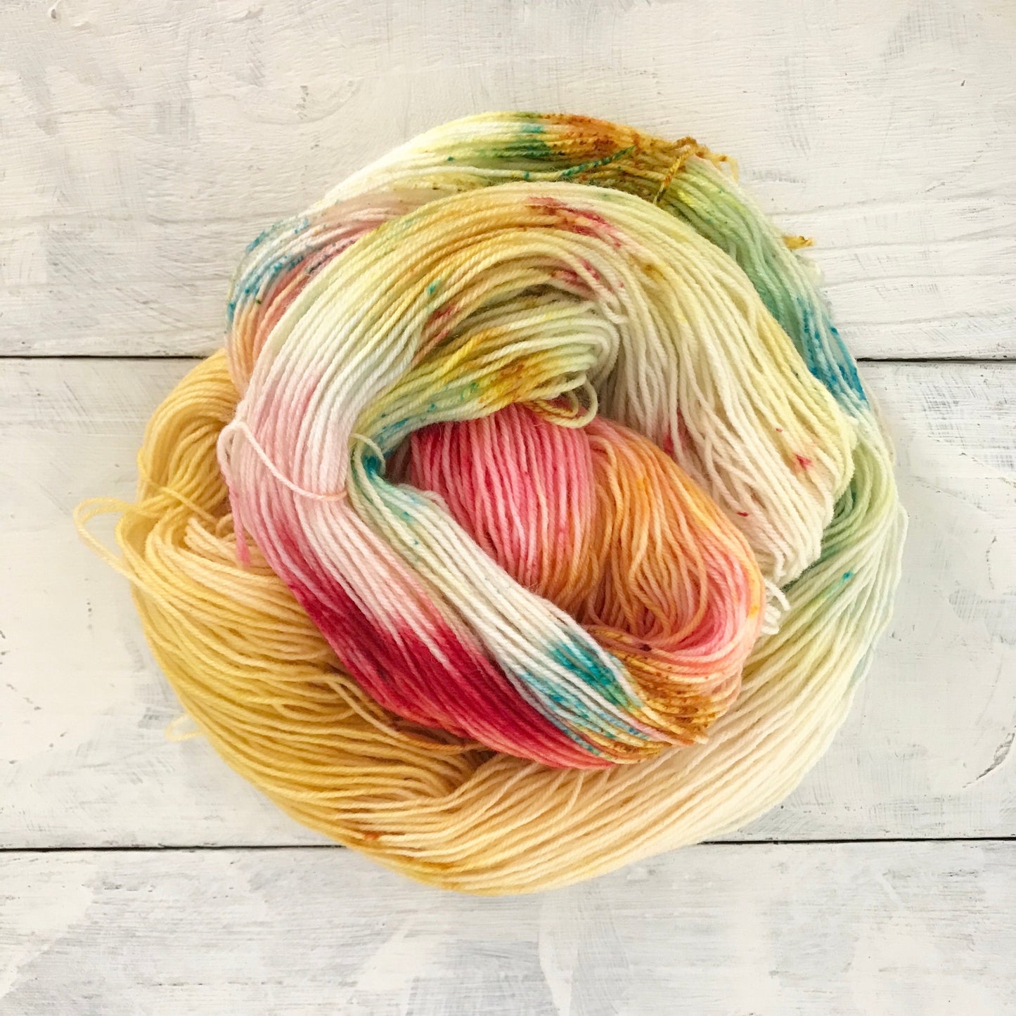 Hand-dyed yarn No.75 sock yarn "Kaiser-Walzer"