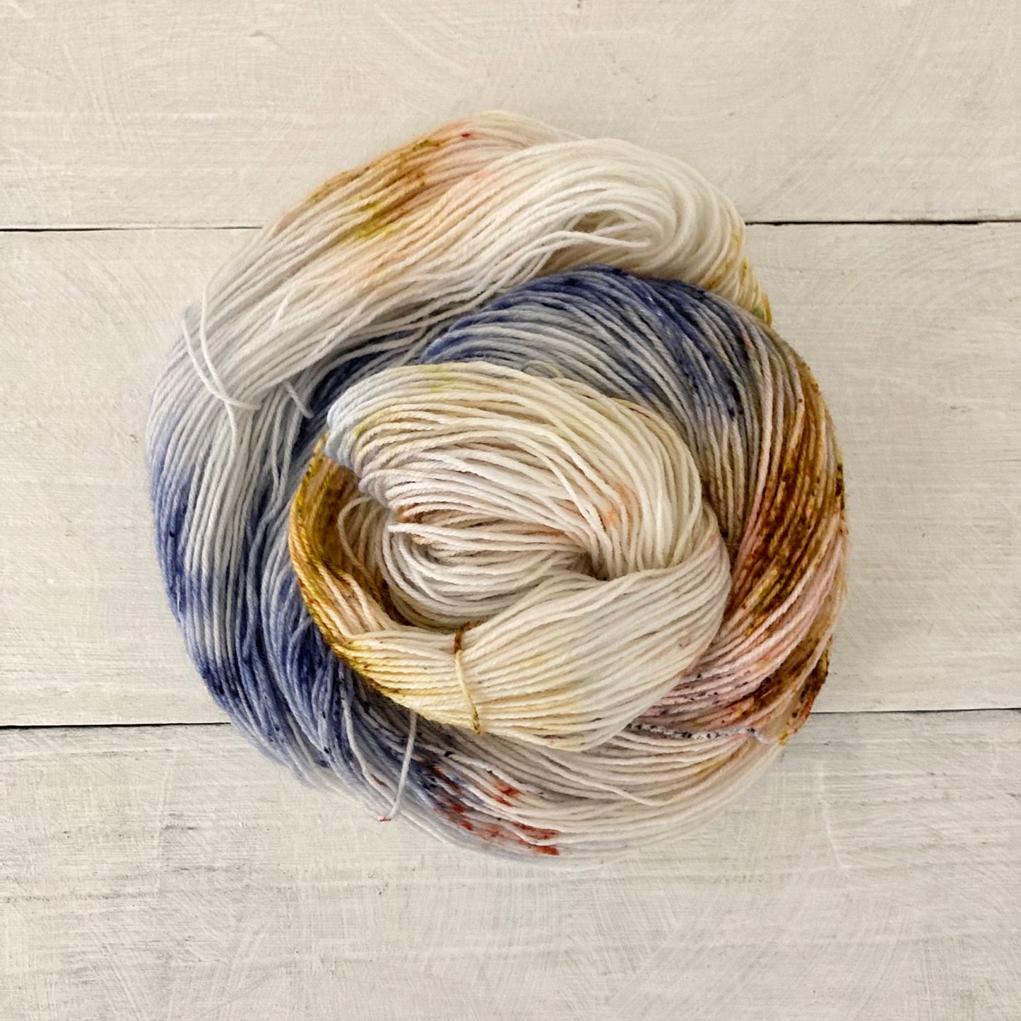 Hand-dyed yarn No.80 sock yarn "Gute Nacht"