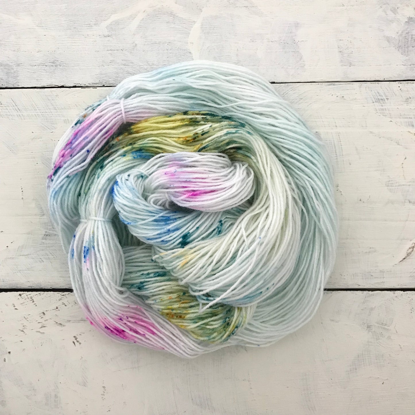 Hand-dyed yarn No.92 sock yarn "Les collines d'Anacapri"