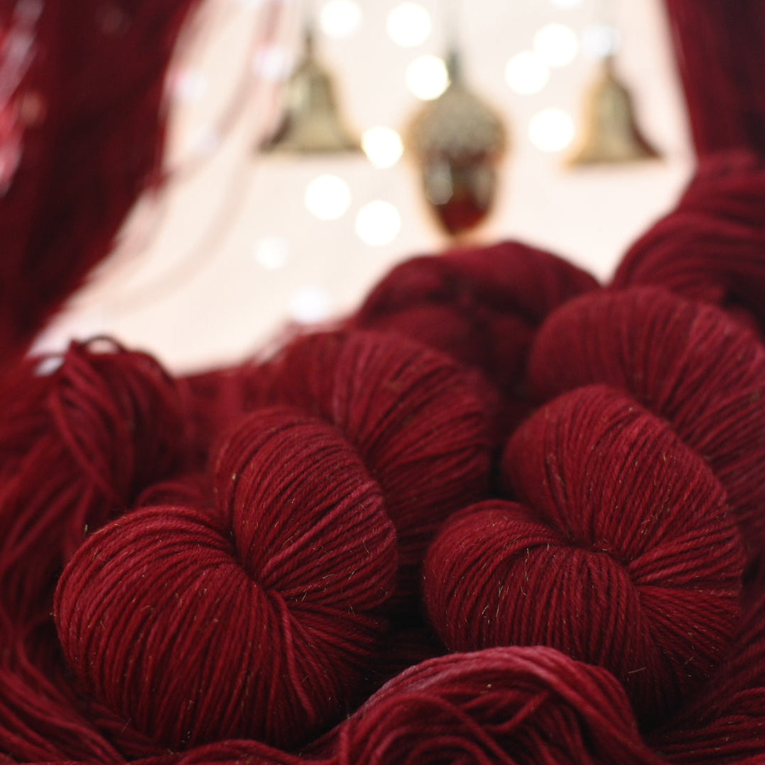 手染め糸 No.418 スターダストゴールド「Kommet, ihr Hirten」