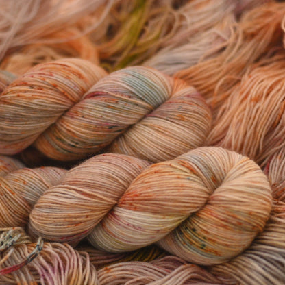 手染め糸 No.450 ソックヤーン「Dulces exuviae」