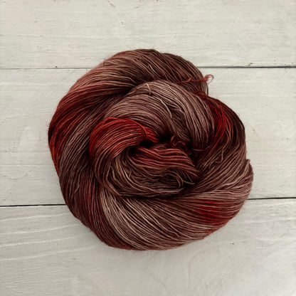 手染め糸 No.420 メリノ1-ply「Nun komm der Heiden Heiland」