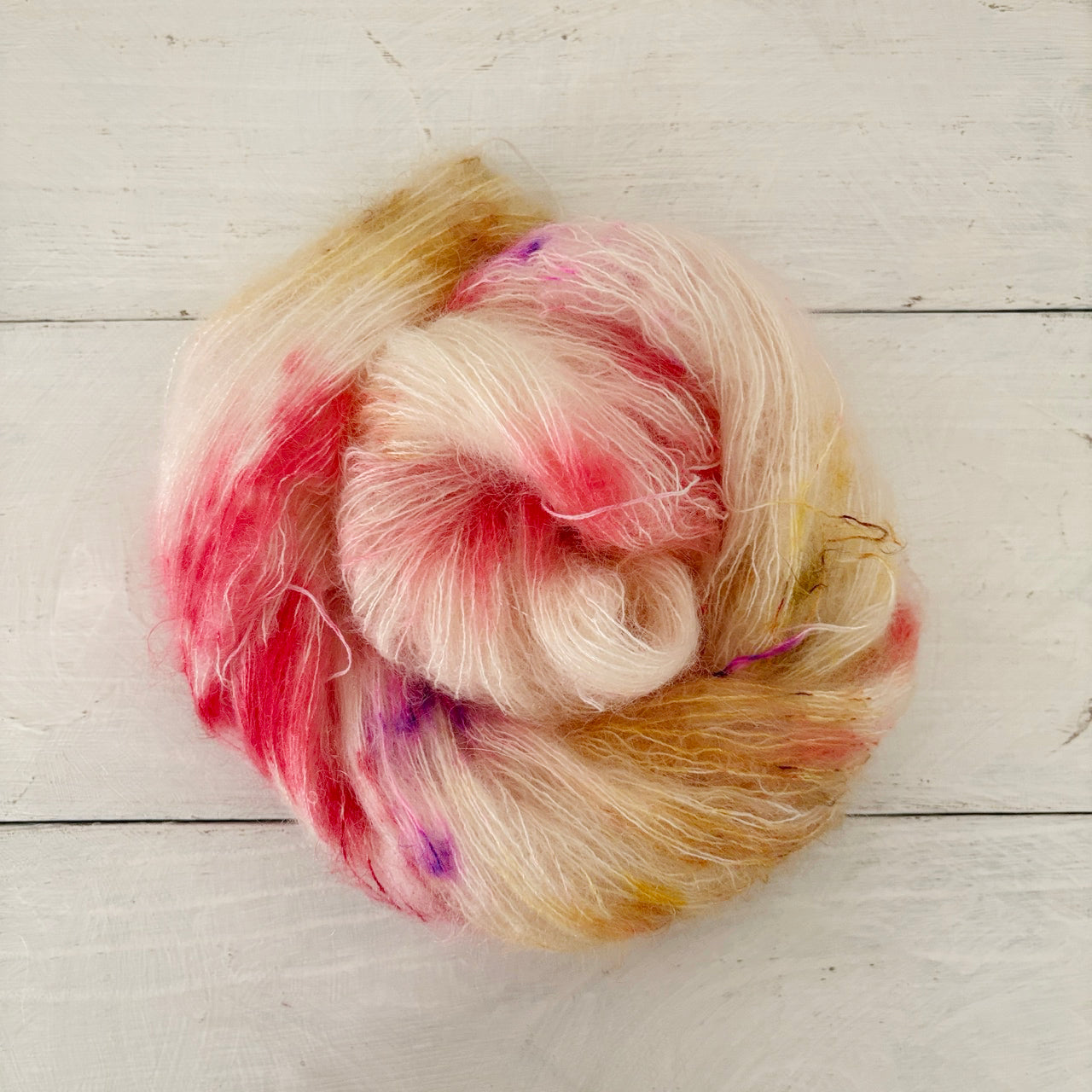 手染め糸 No.78 キッドモヘア＆シルク「Musetta」