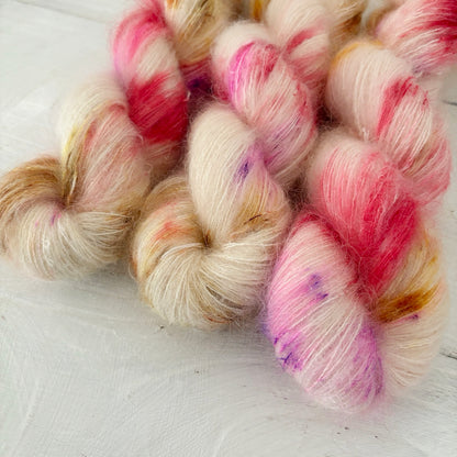 手染め糸 No.78 キッドモヘア＆シルク「Musetta」