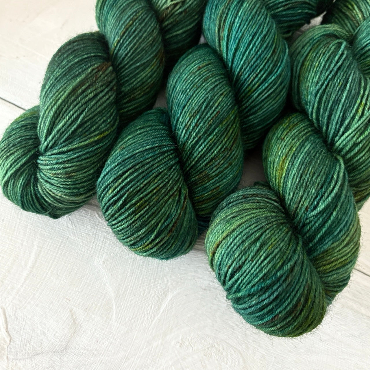 手染め糸 No.424 ソックヤーン「We'll to the Woods no more 」