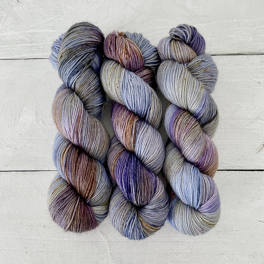 Hand-dyed yarn No.138 sock yarn "Pamina"