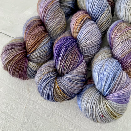 Hand-dyed yarn No.138 sock yarn "Pamina"