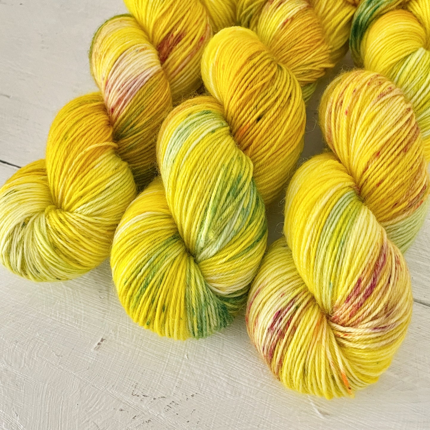 Hand-dyed yarn No.67 sock yarn “Mélisande”