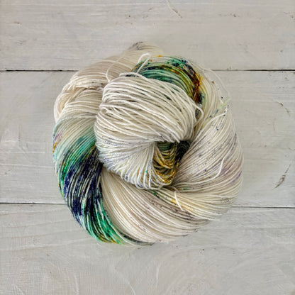 手染め糸 No.438 ソックヤーン「Dover Beach」