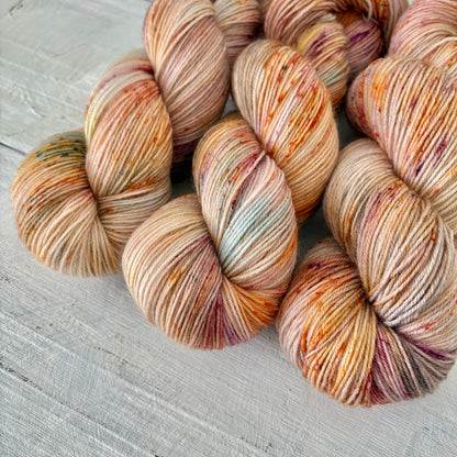 手染め糸 No.450 ソックヤーン「Dulces exuviae」