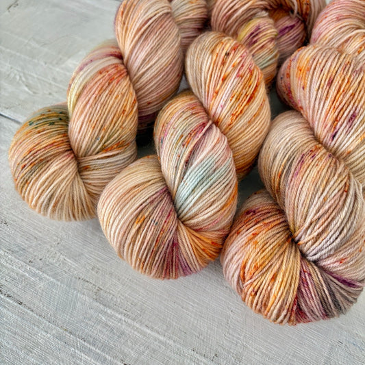 手染め糸 No.450 ソックヤーン「Dulces exuviae」