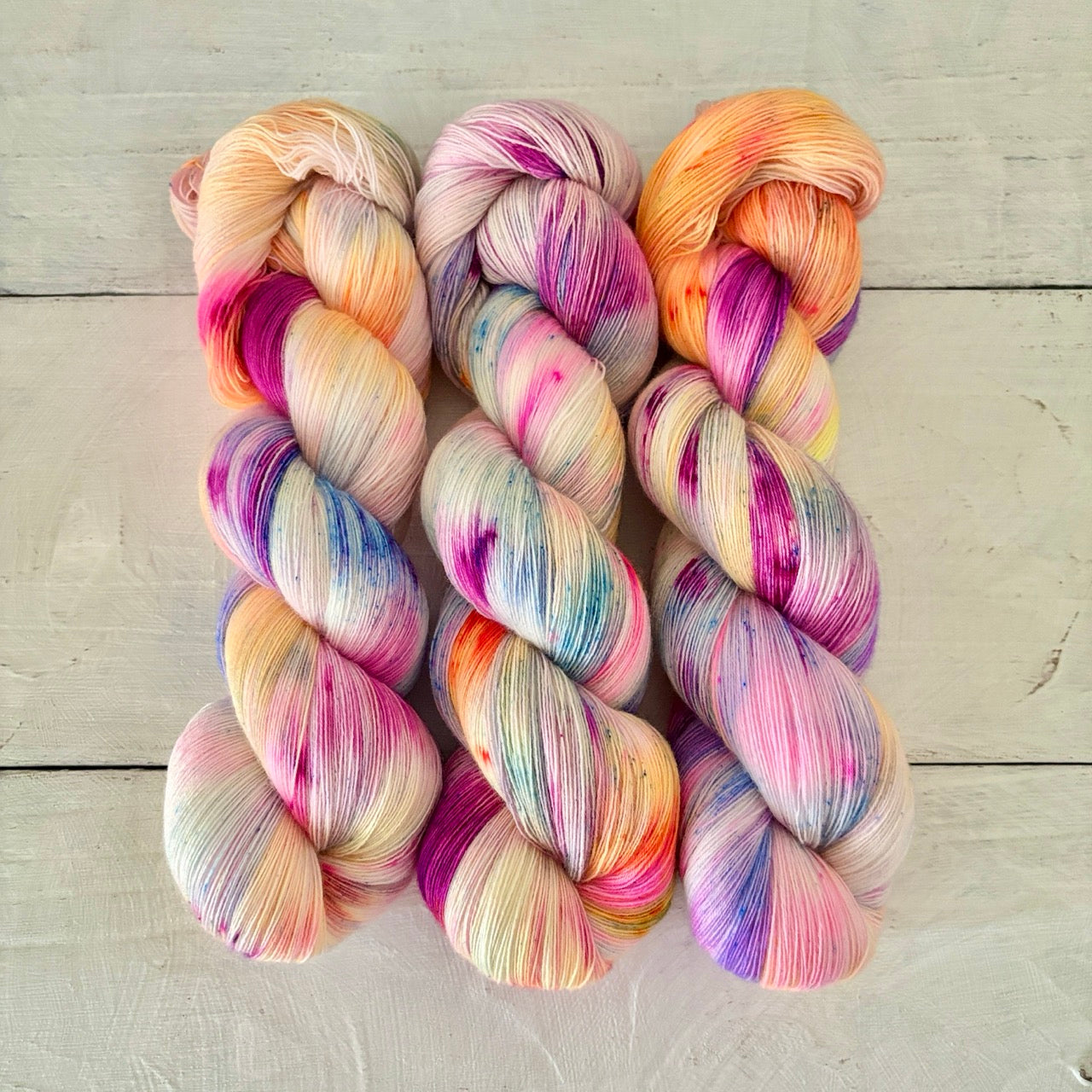 Hand dyed yarn 北の手染め毛糸：FibrEsquisse（ファイバーエスキス）