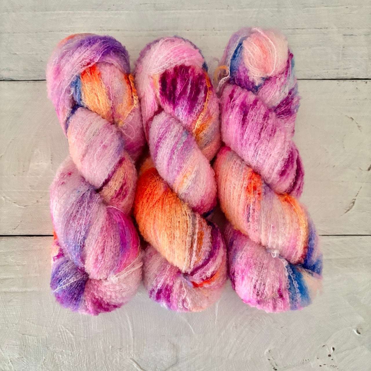 Hand dyed yarn 北の手染め毛糸：FibrEsquisse（ファイバーエスキス）