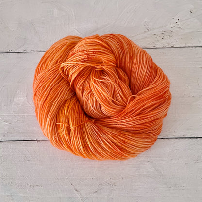 Hand Dyed Yarn No.216 Sock Yarn "Mars, The Bringer of War"
