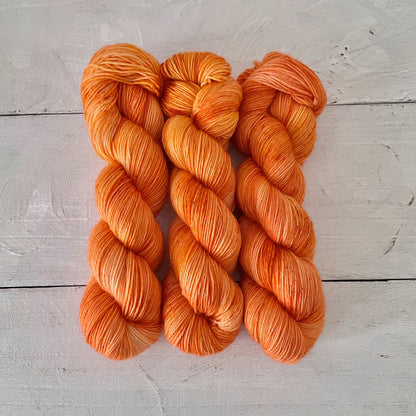 Hand Dyed Yarn No.216 Sock Yarn "Mars, The Bringer of War"