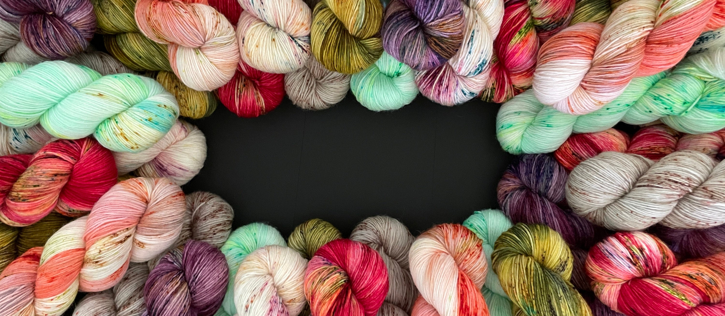 Hand dyed yarn 北の手染め毛糸：FibrEsquisse（ファイバーエスキス）