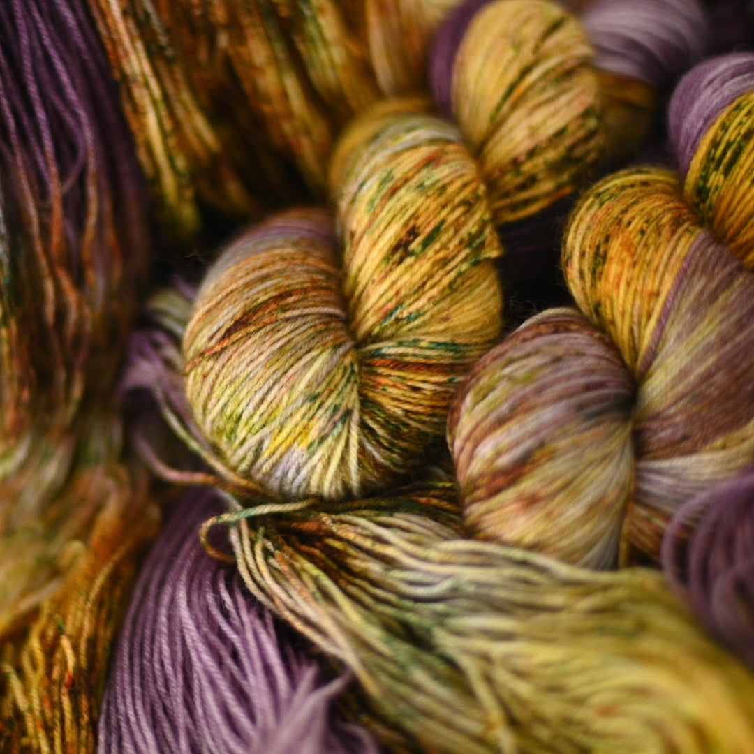 Hand-dyed yarn No.251 sock yarn "Der Wanderer"