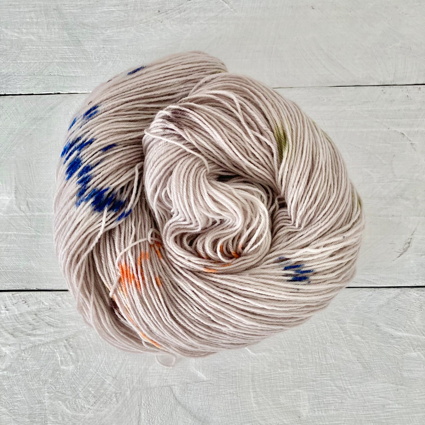 Hand-dyed yarn No.244 sock yarn "Dumka" 