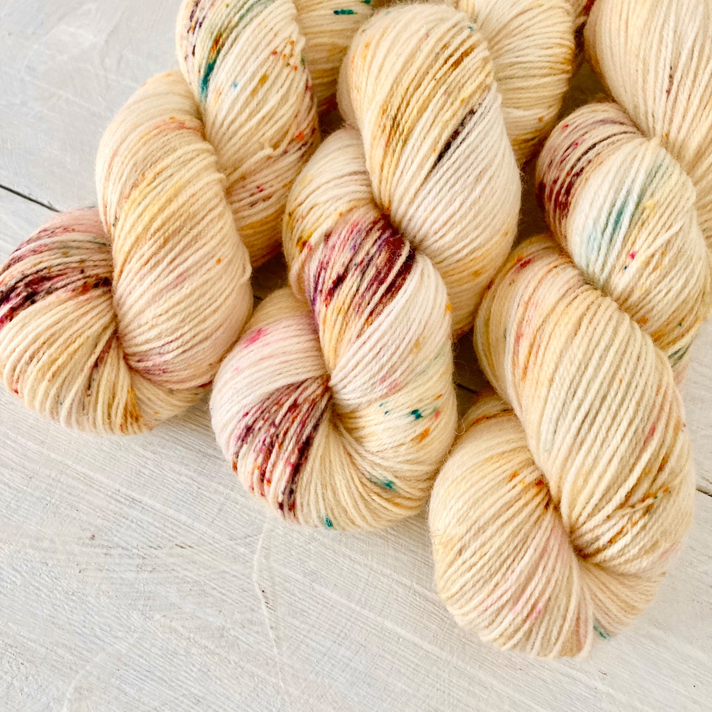 Hand-dyed yarn No.246 sock yarn "Canope" 
