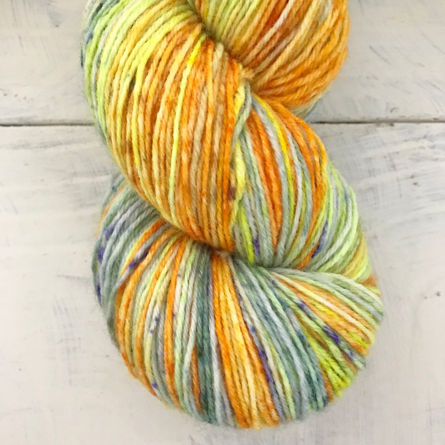 Hand-dyed yarn No.89 sock yarn "Morgenlied"