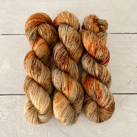Hand-dyed yarn No.249 sock yarn "Der Freischütz"