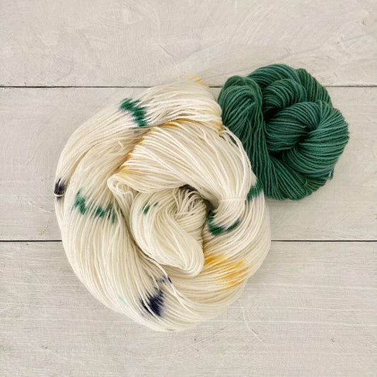 Hand dyed yarn 北の手染め毛糸：FibrEsquisse（ファイバーエスキス）