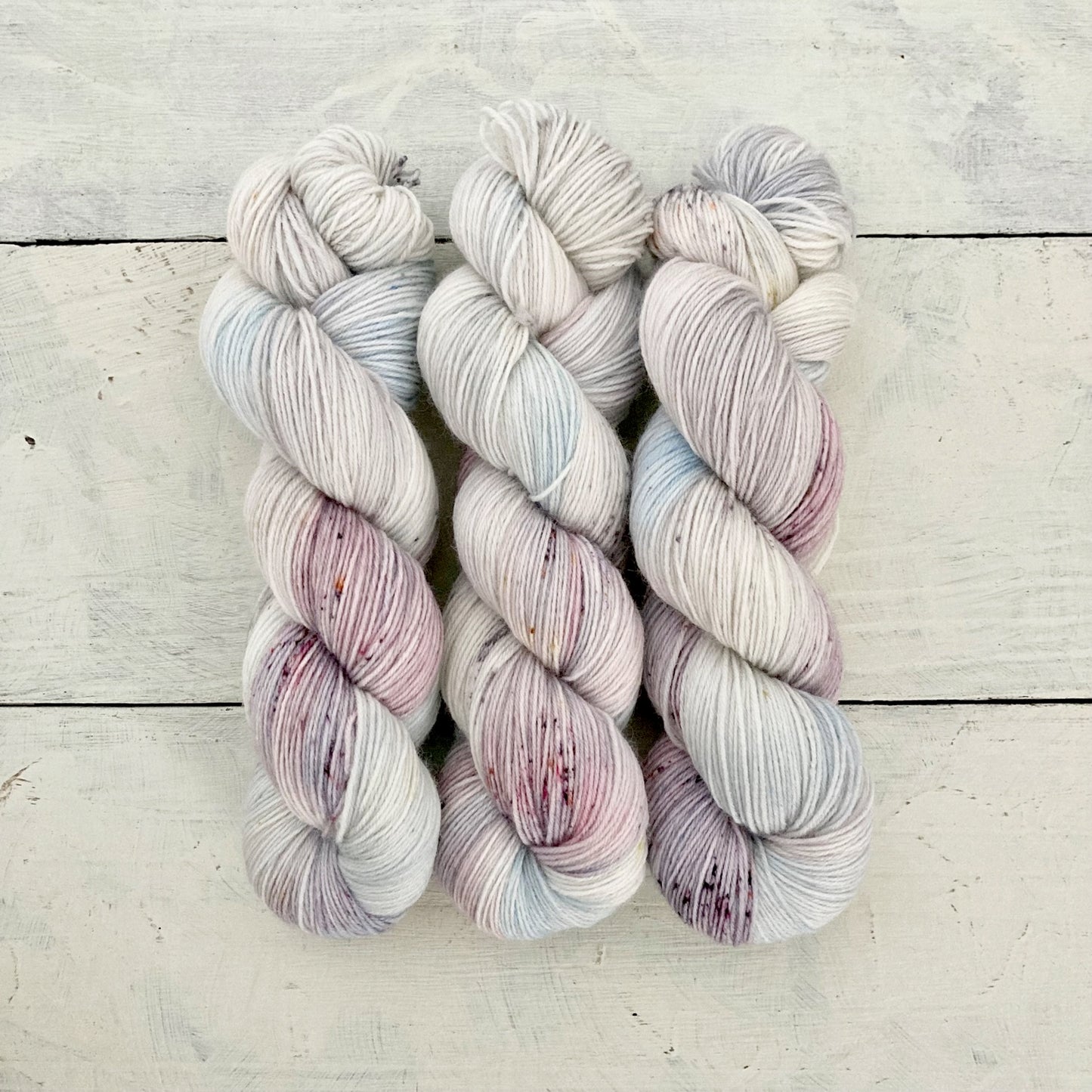 Hand-dyed yarn No.178 sock yarn "La vallée des cloches"