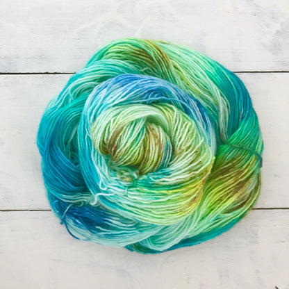 手染め糸 No.65 100% merino 1-ply 「Pavane pour une infante défunte」
