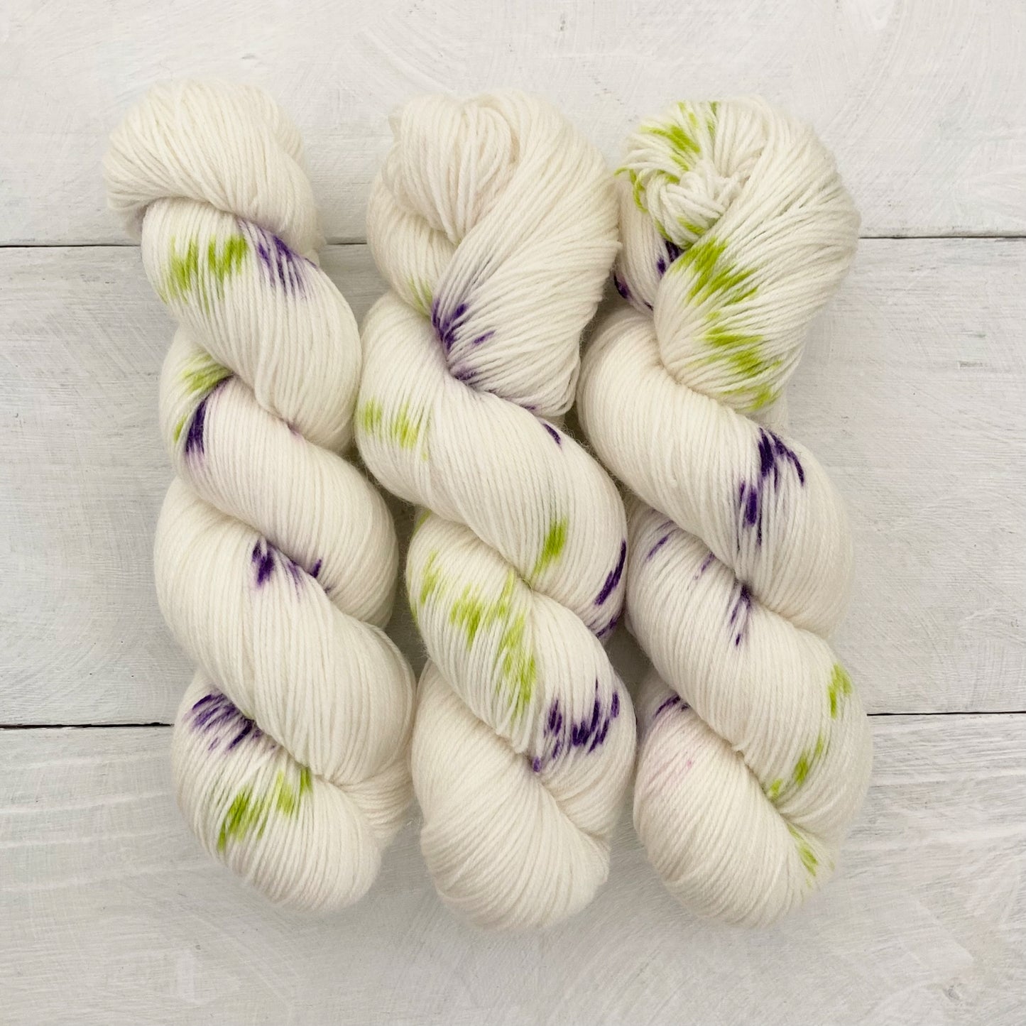 Hand-dyed yarn No.219 sock yarn "Die verschwiegene Nachtigall"