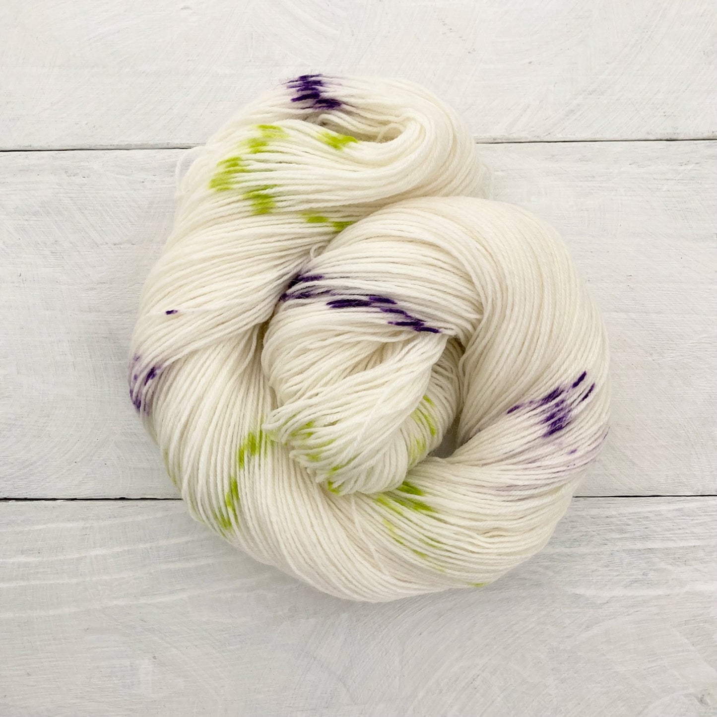 Hand-dyed yarn No.219 sock yarn "Die verschwiegene Nachtigall"