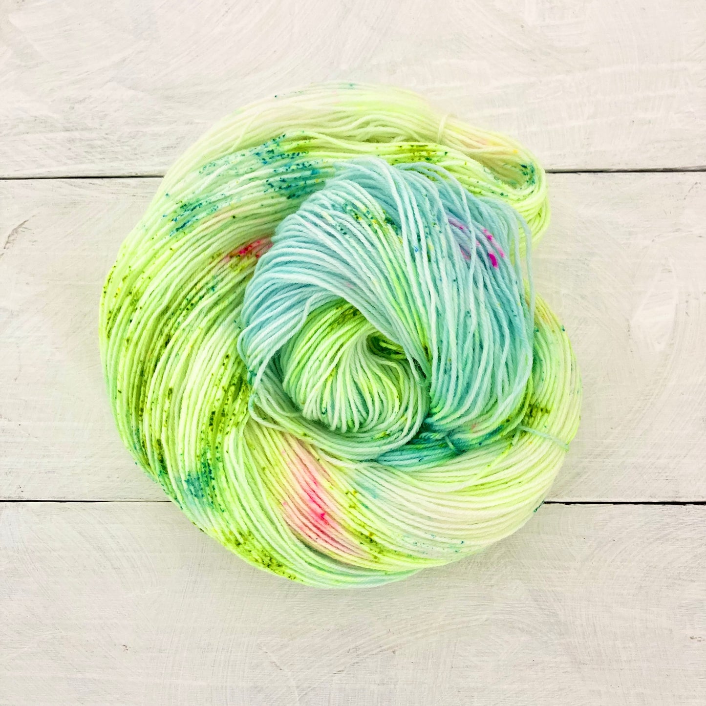 Hand-dyed yarn No.62 "La pastoura als camps"